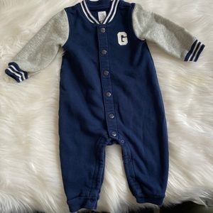Baby GAP varsity one piece
